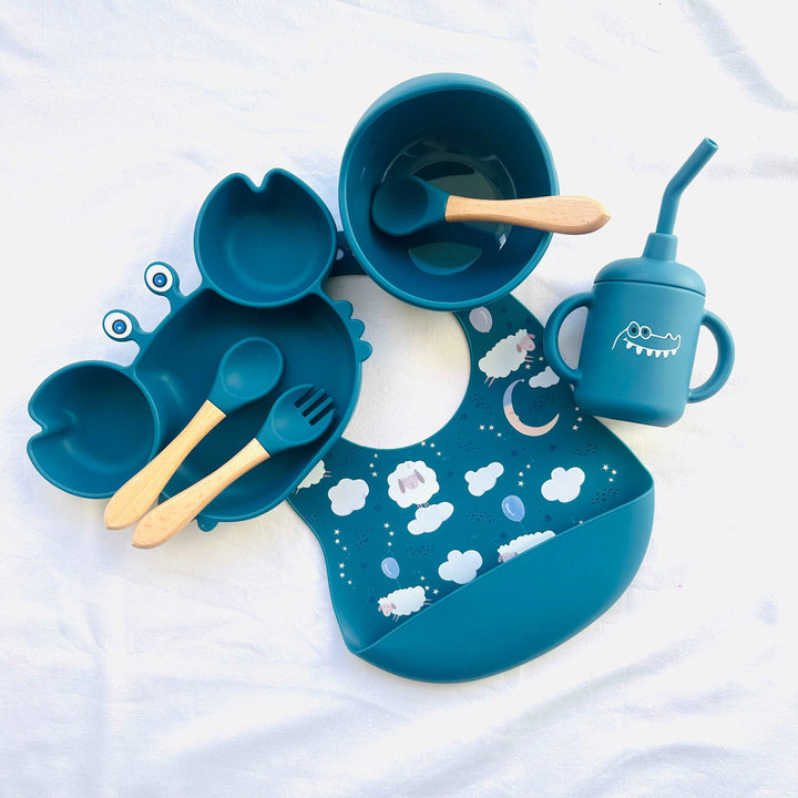 Set repas assiette et couverts pour enfant personnalisé