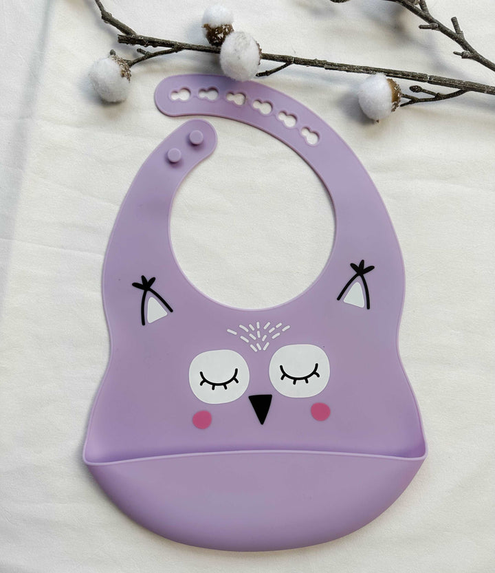 Bavoir en silicone bébé