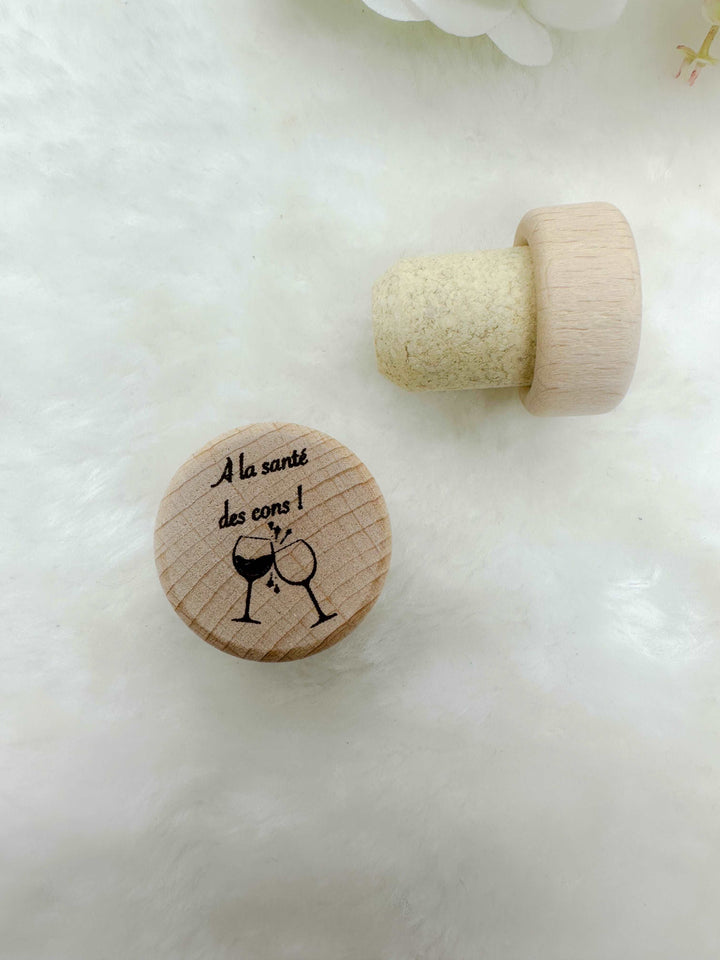 Bouchon à vin personnalisé