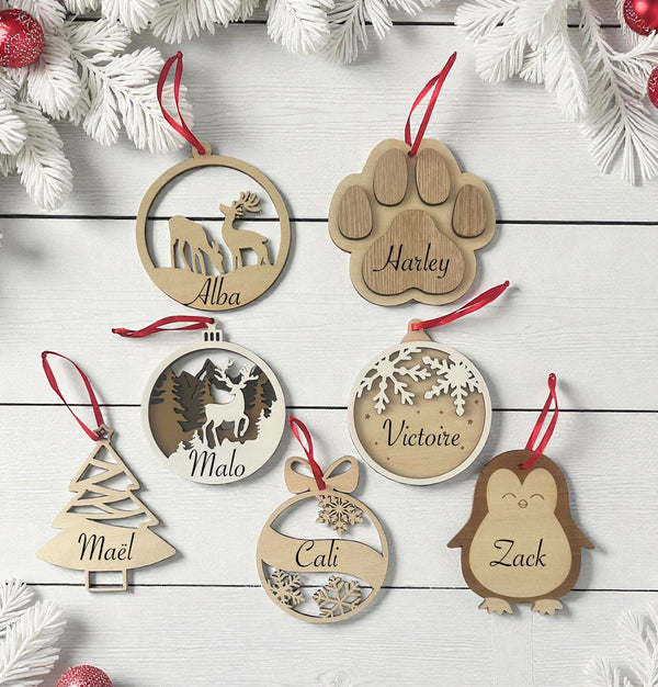 Boule de Noël personnalisé
