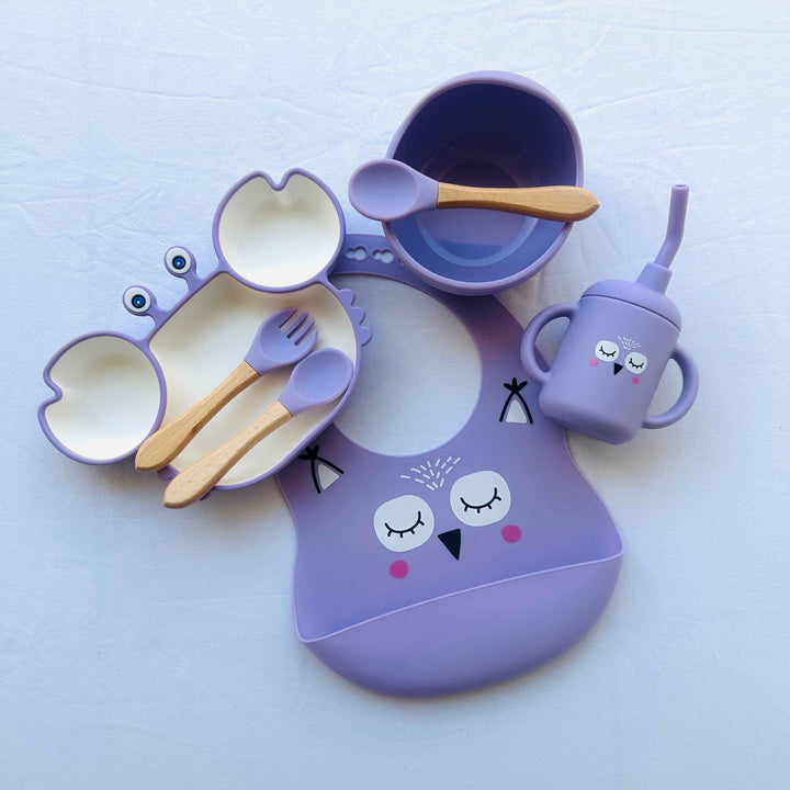 Set repas assiette et couverts pour enfant personnalisé