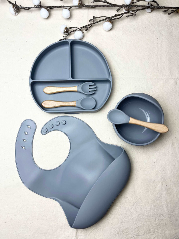 Set repas assiette et couverts pour enfant personnalisé